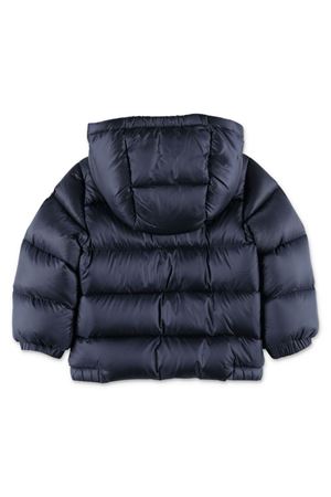 bomber in piuma d'oca blu MONCLER KIDS | J29511A0000653048742